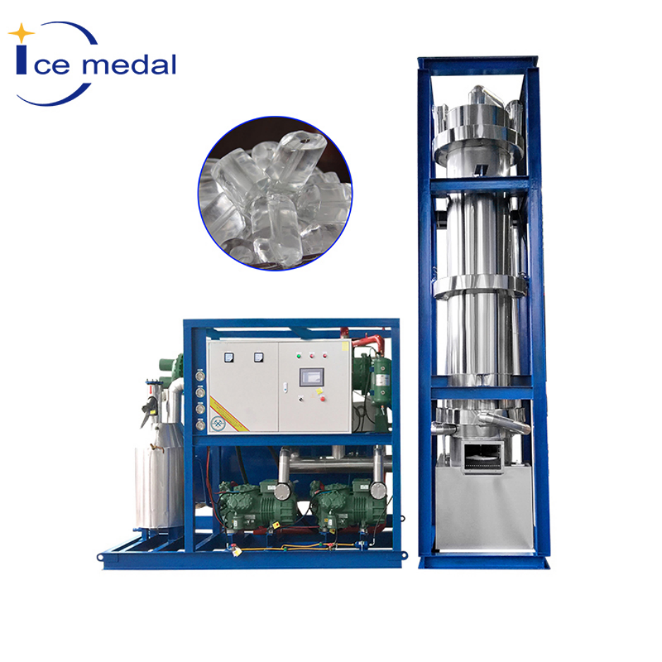 Tube Ice Machine How It Works Hunan Icemedal Refrigeration Equipment